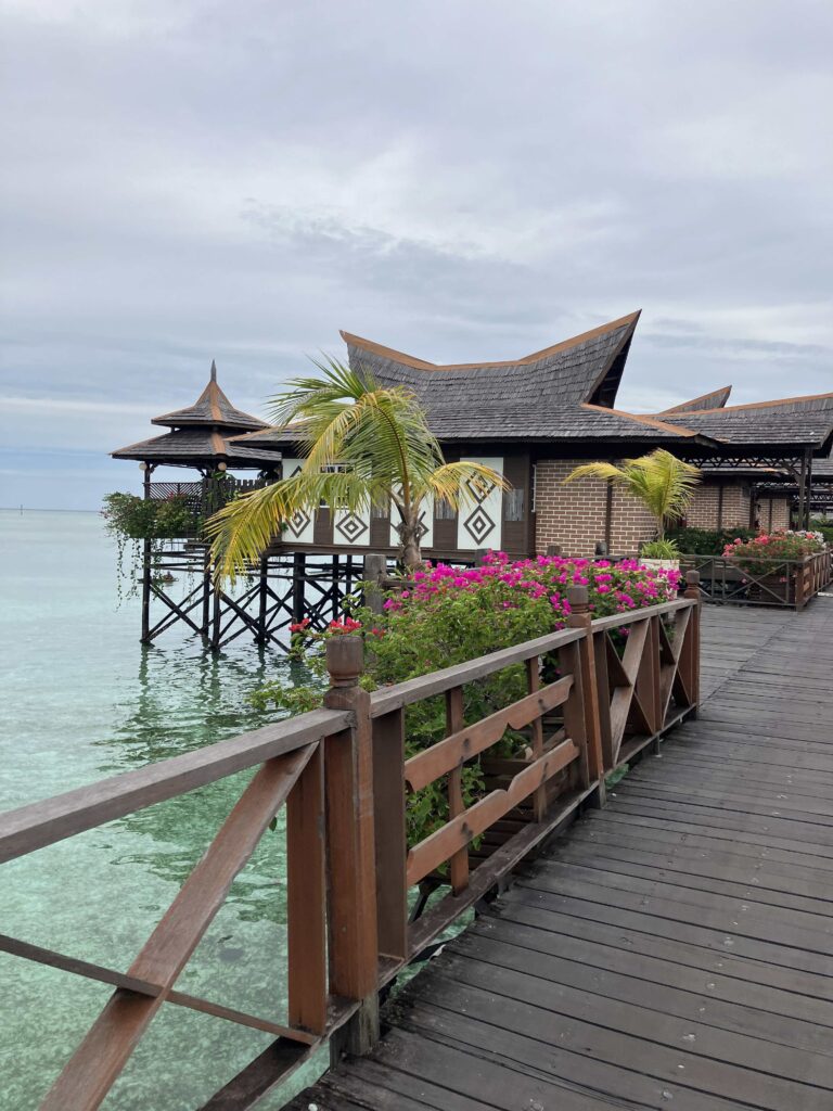 Expensive Board Walk on Mabul